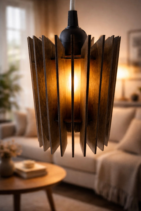 Loftpendel i træ - Aura