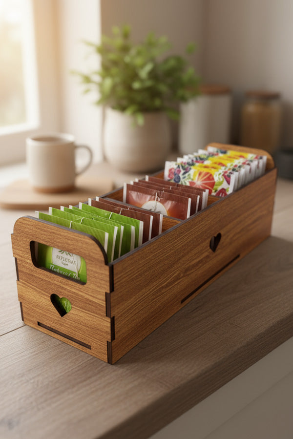 Tebrevsholder / tea organizer